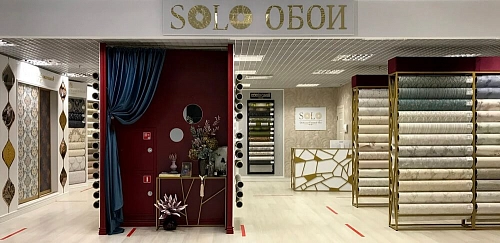 НОВЫЙ БУТИК SOLO ОБОИ В МОСКВЕ!